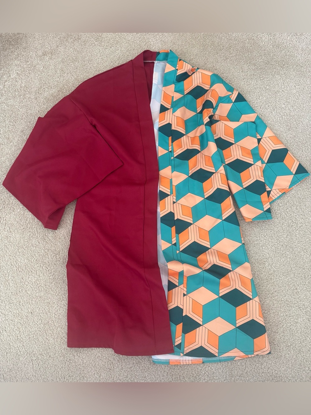 Demon slayer giyu cosplay haori robe size small